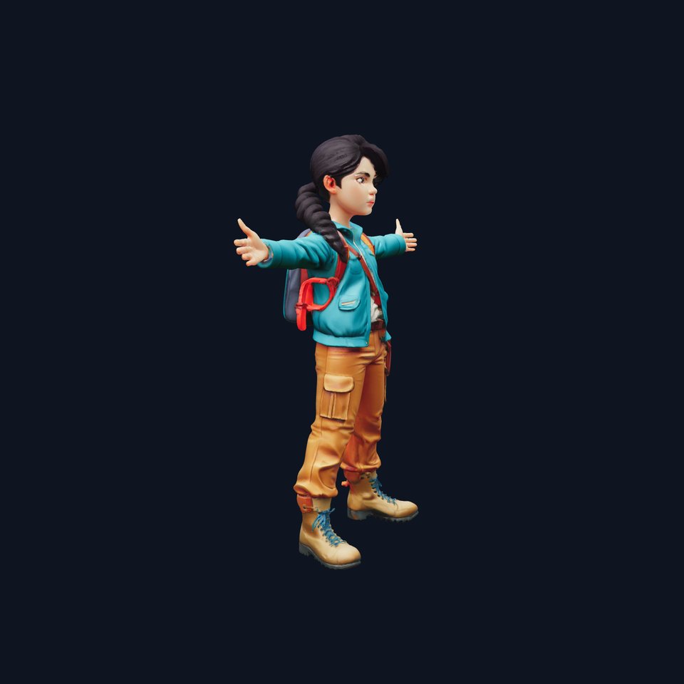Explorer Adventure Outfit model pack